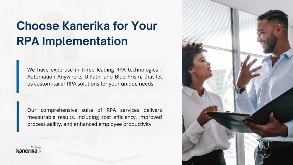 Choose Kanerika: The Leader in RPA Service Providers