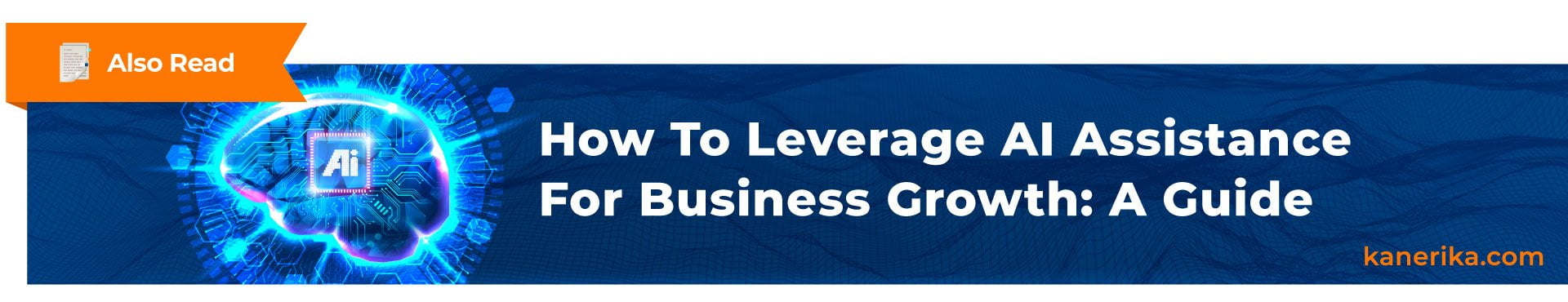 Also read: How To Leverage AI Assistance For Business Growth: A Guide (kanerika.com) 