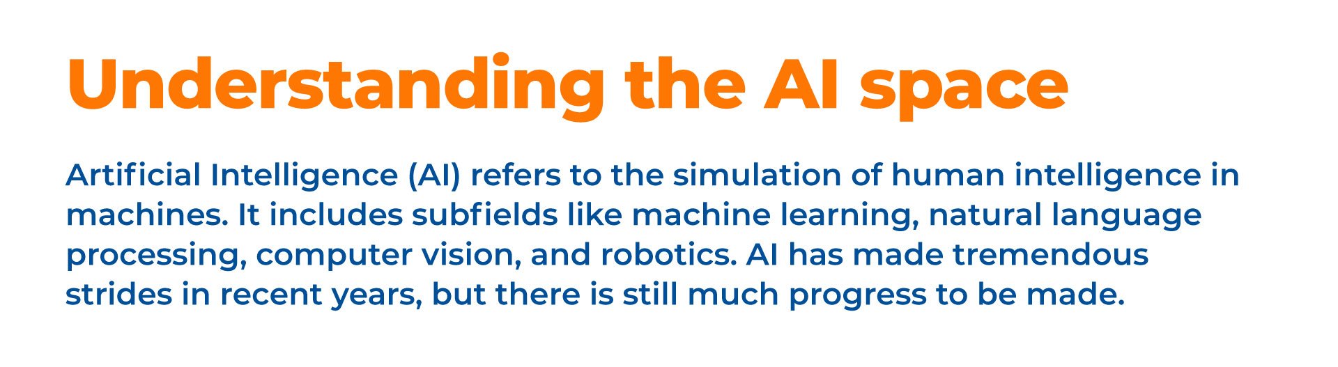 Understanding the AI space_kanerika