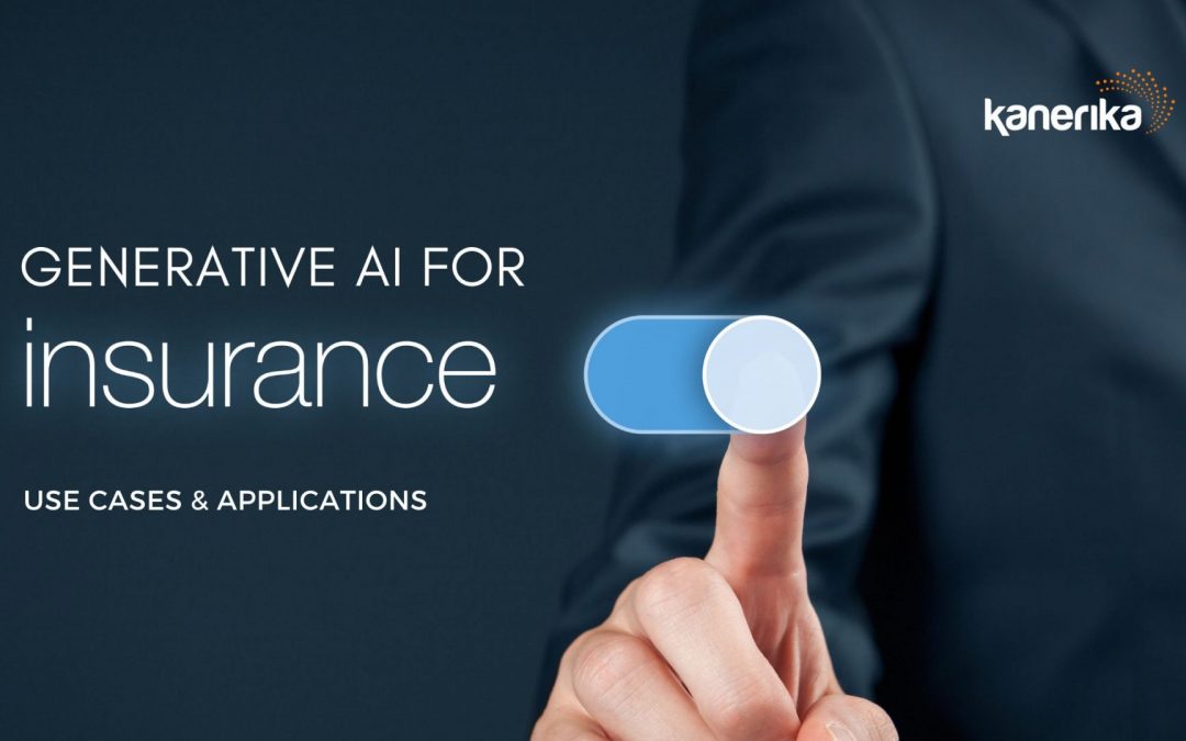 Generative AI for Insurance: Use Cases and Applications
