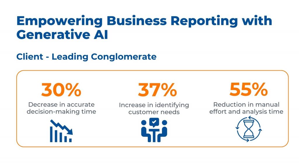 Case Study - Empowering Business Reporting with Generative AI_