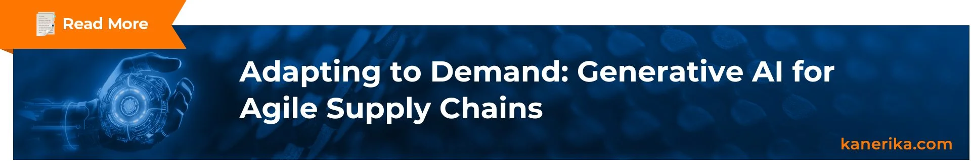 Read More - AI in supply chain 