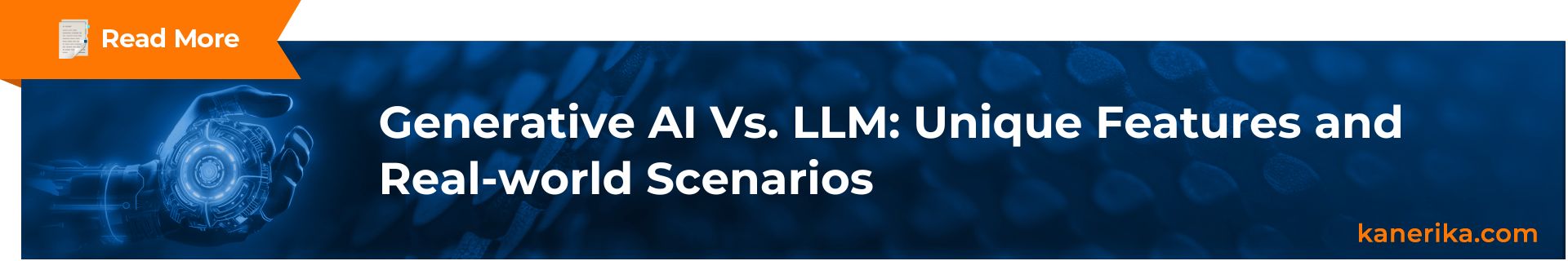 Gen AI vs LLM