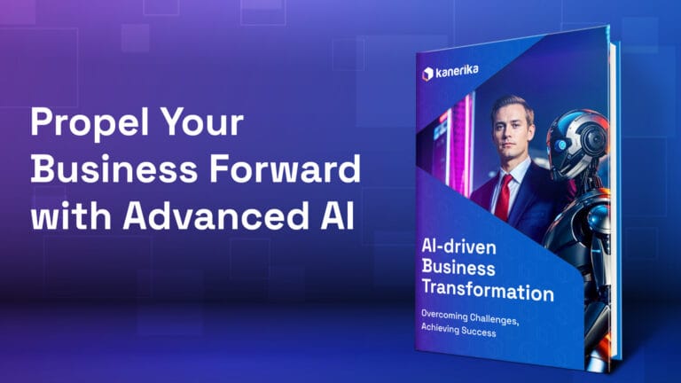 AI Driven Business Transformation Banner
