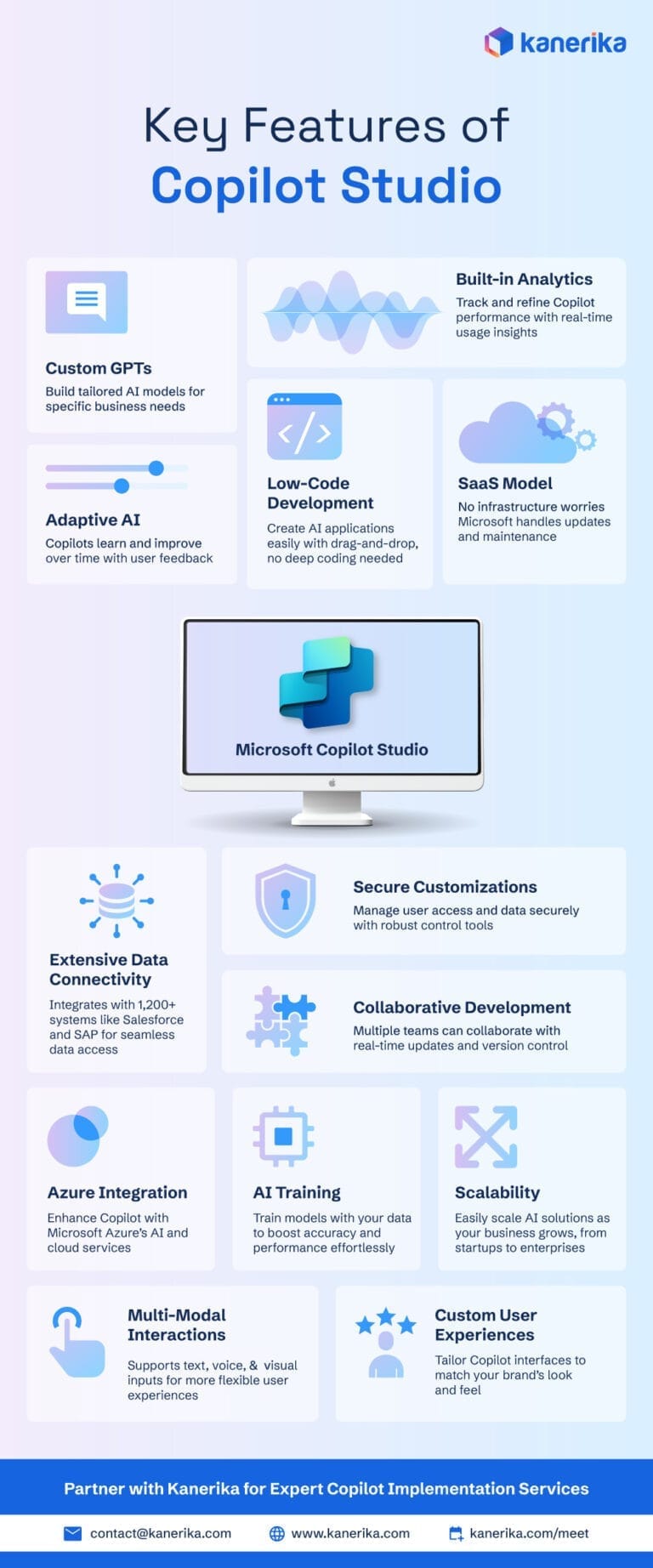 Key Features of Copilot Studio: Build Smarter AI Agents