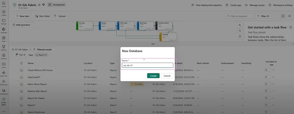 SQL Database in Fabric