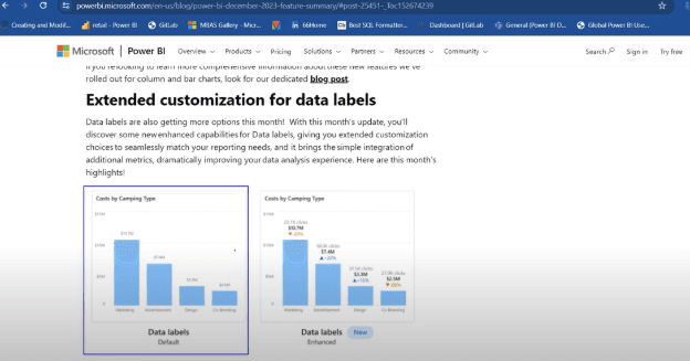Custom Data Labels