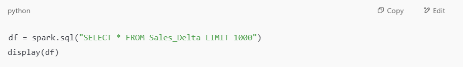 code for Microsoft Fabric Time Travel