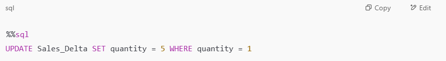 code for Microsoft Fabric Time Travel
