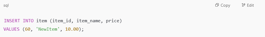 SQL CODE for Copy Job in Microsoft Fabric 