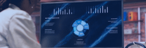 Women working with Power BI