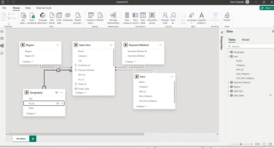 Relationship Properties in Power BI