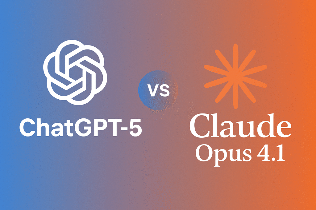 ChatGPT-5 vs Claude Opus 4.1