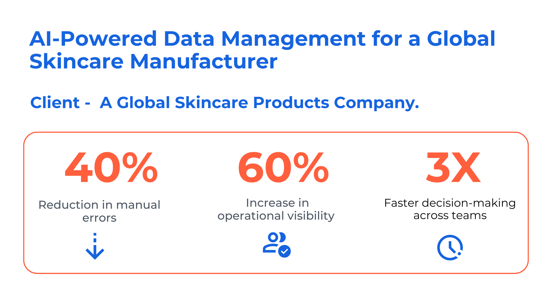 Manufacturing industry trends: AI streamlines data for skincare production.
