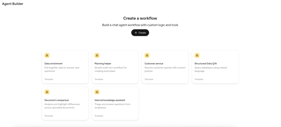 Agent Builder 