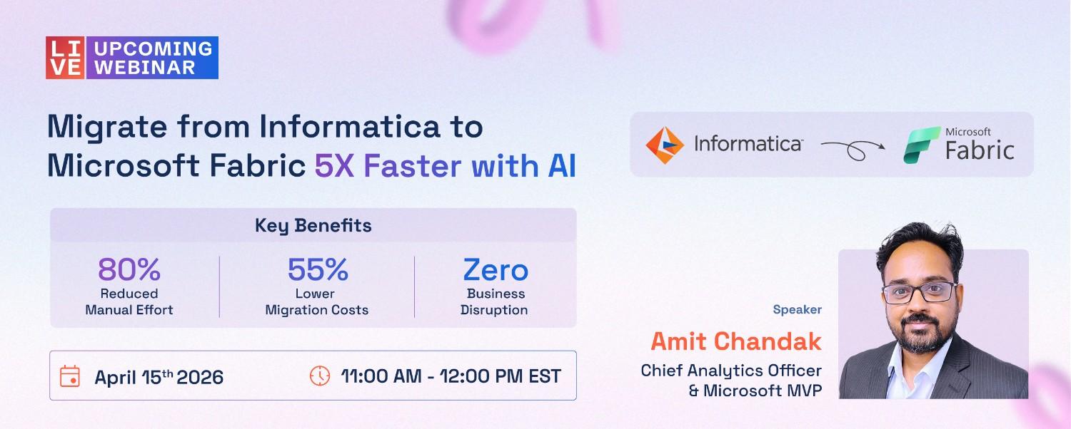 Informatica to Fabric migration webinar