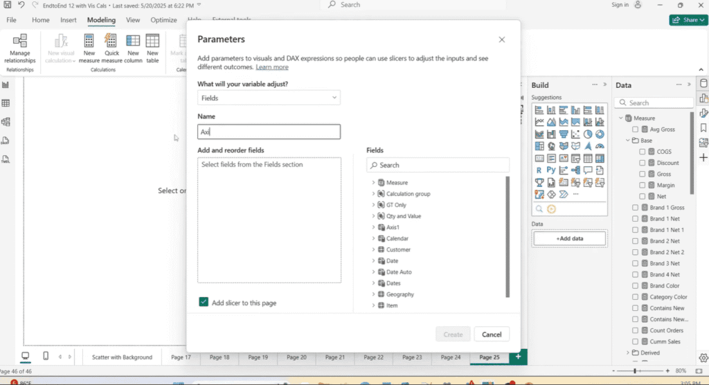 Field Parameters in Power BI
