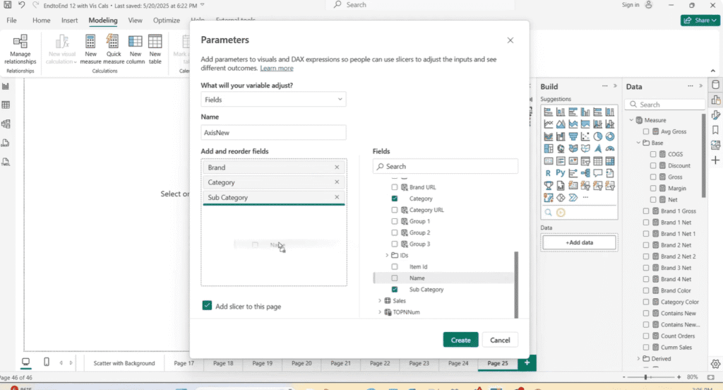 Field Parameters in Power BI
