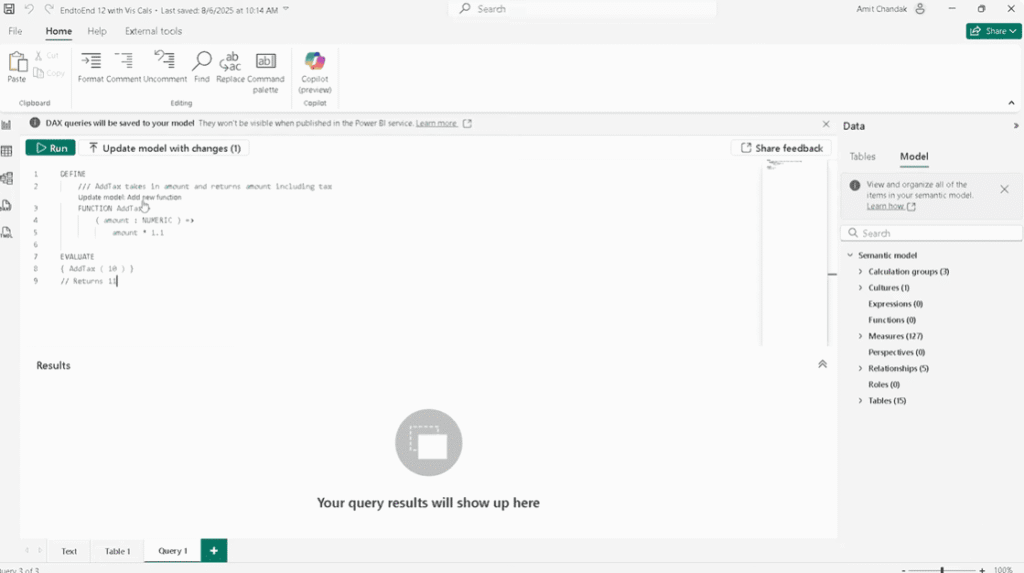 How to Create and Use DAX User-Defined Functions in Power BI