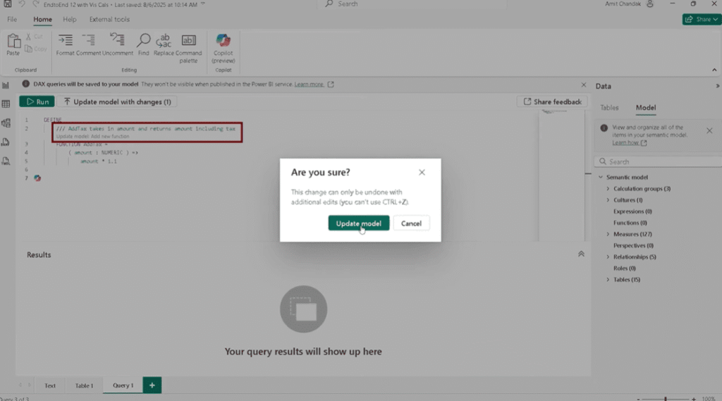 How to Create and Use DAX User-Defined Functions in Power BI