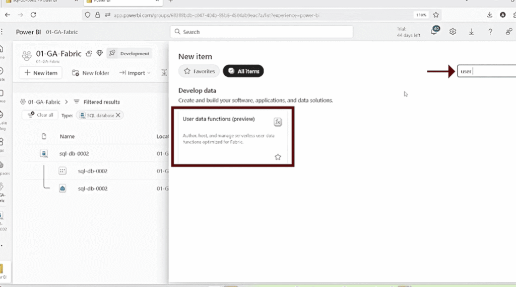 Translytical Task Flow in Power BI