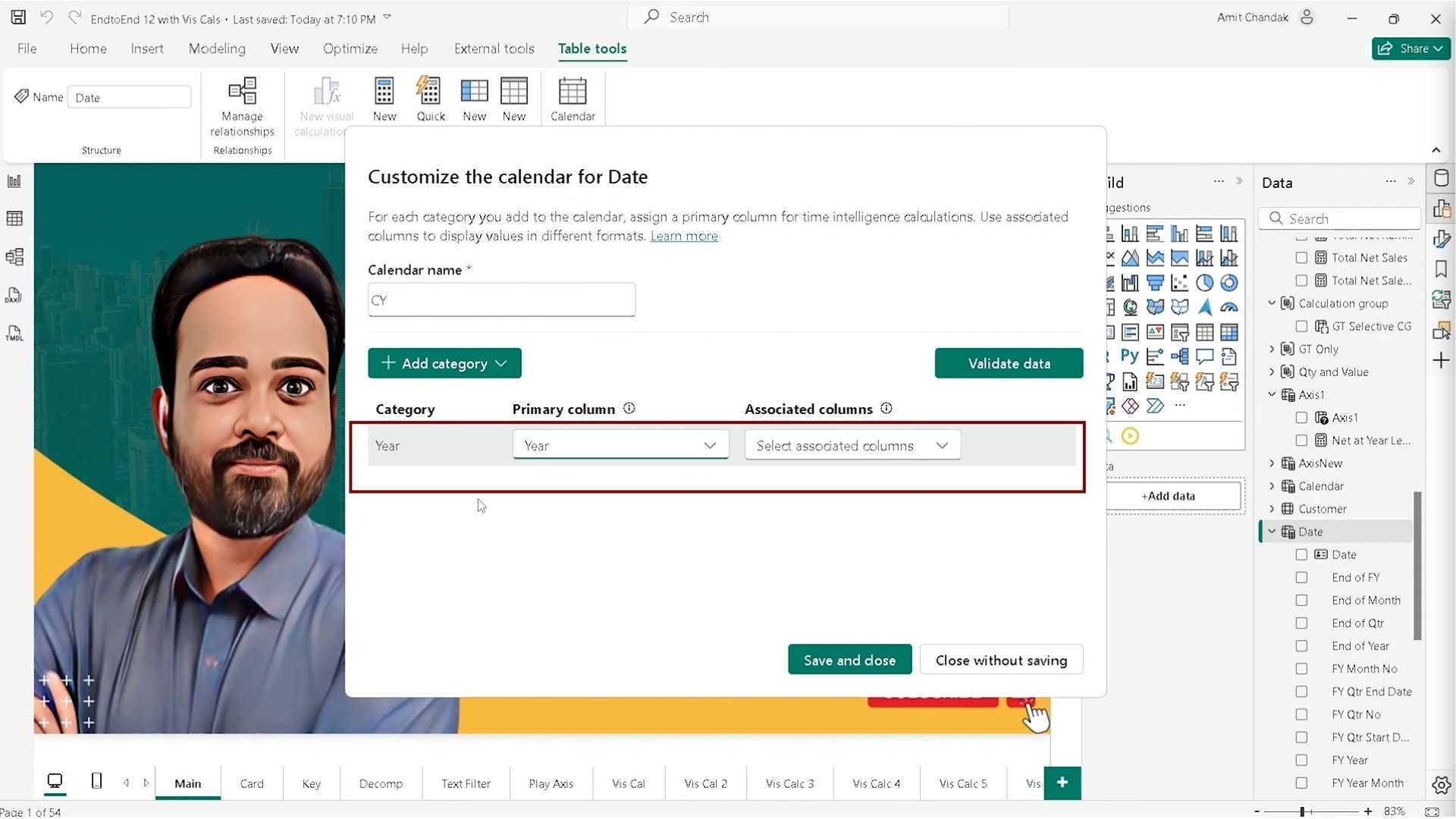 Time Intelligence in DAX: How to Use Custom Calendars in Power BI (MTD, WTD, YTD)