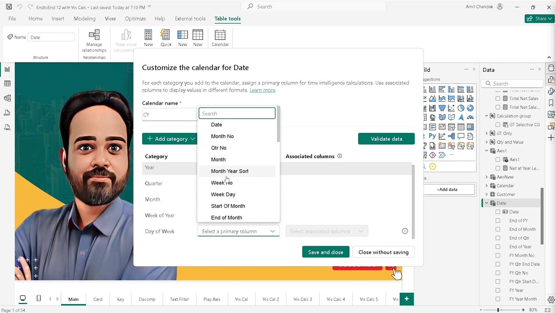 Time Intelligence in DAX: How to Use Custom Calendars in Power BI (MTD, WTD, YTD)