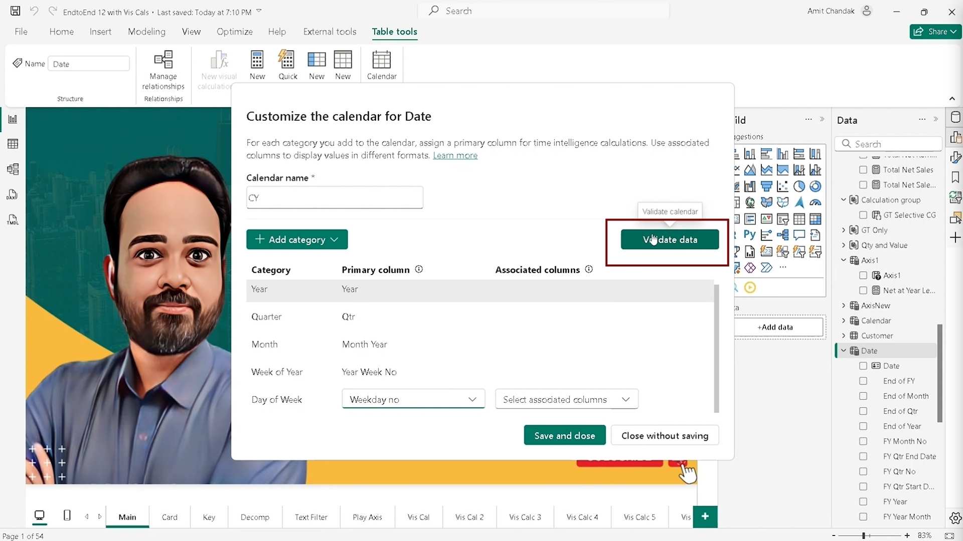 Time Intelligence in DAX: How to Use Custom Calendars in Power BI (MTD, WTD, YTD)