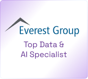 Kanerika image for Everest Group recognition and achievement as top data and AI specialist