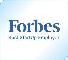 Kanerika image for Forbes Recognition and achievement as the best startup employer