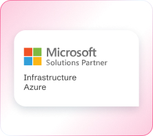 Kanerika image for Microsoft's rcognition as infrastructure azure solutions partner