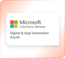 Kanerika image for Receiving Digital & App Innovation Azure Badge recognition globally