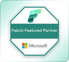 Kanerika image for Microsoft's recognition as a Fabric Featured Partner