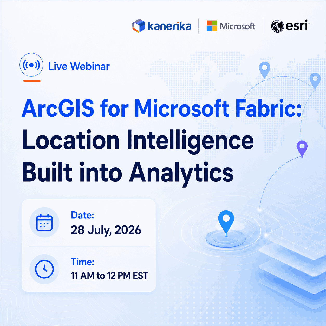 ArcGIS and Microsoft fabric webinar