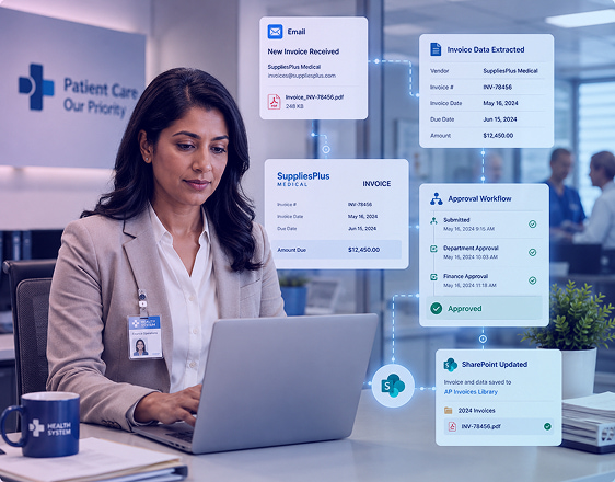Invoice Automation Agent For Healthcare Industry