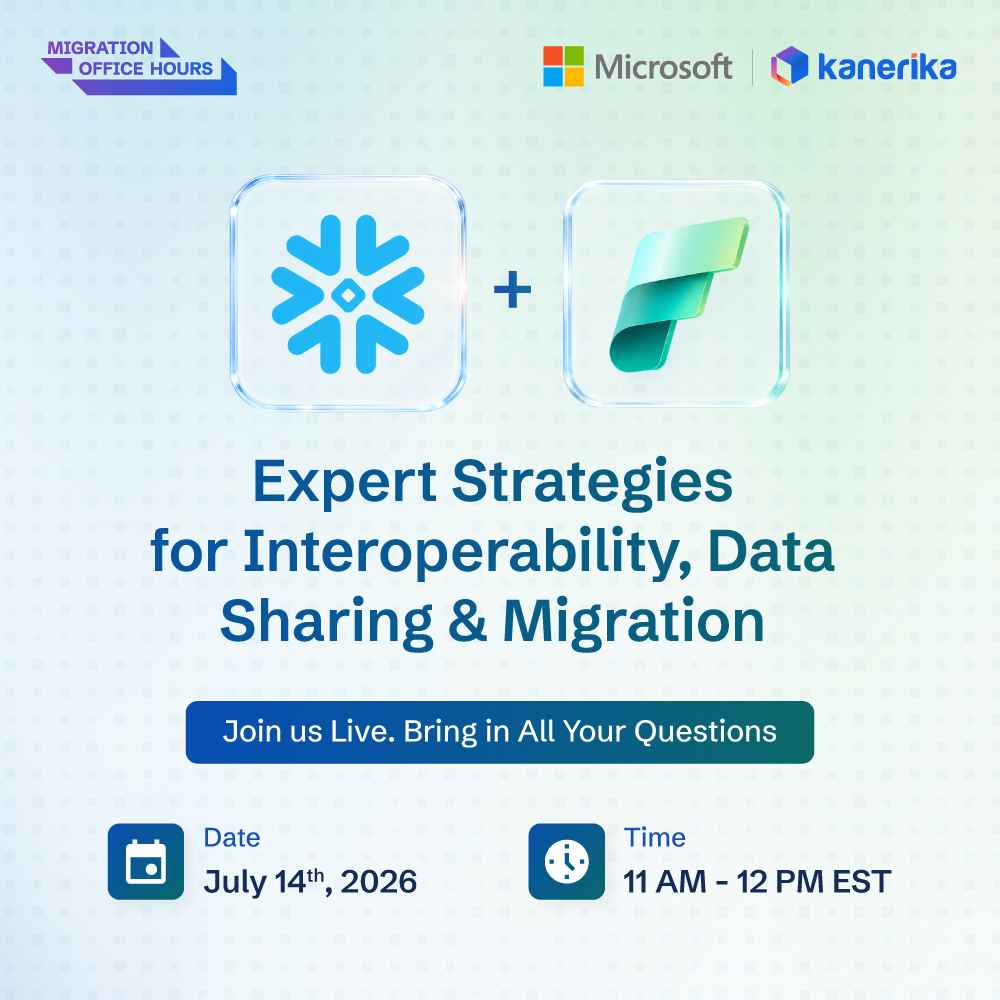 Snowflake+Fabric: Interoperability, data sharing, and migration