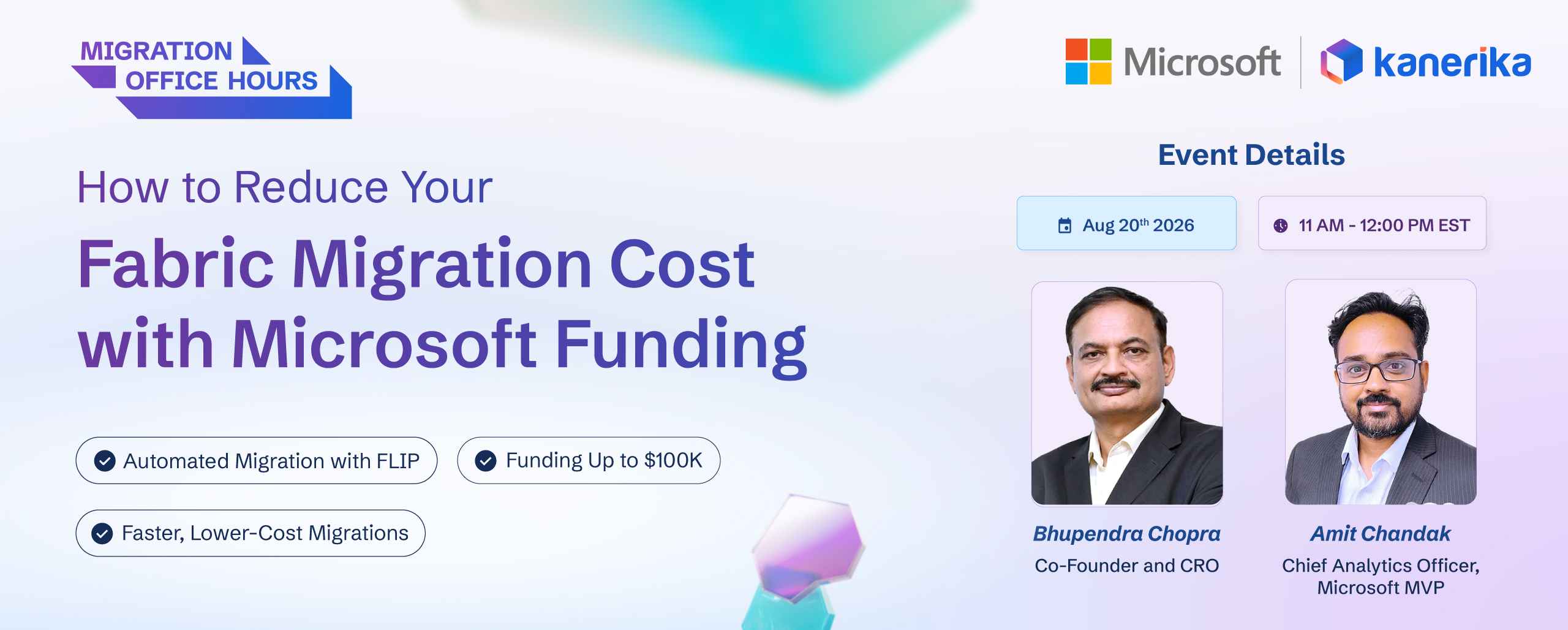 Microsoft Funding for Fabric migrations