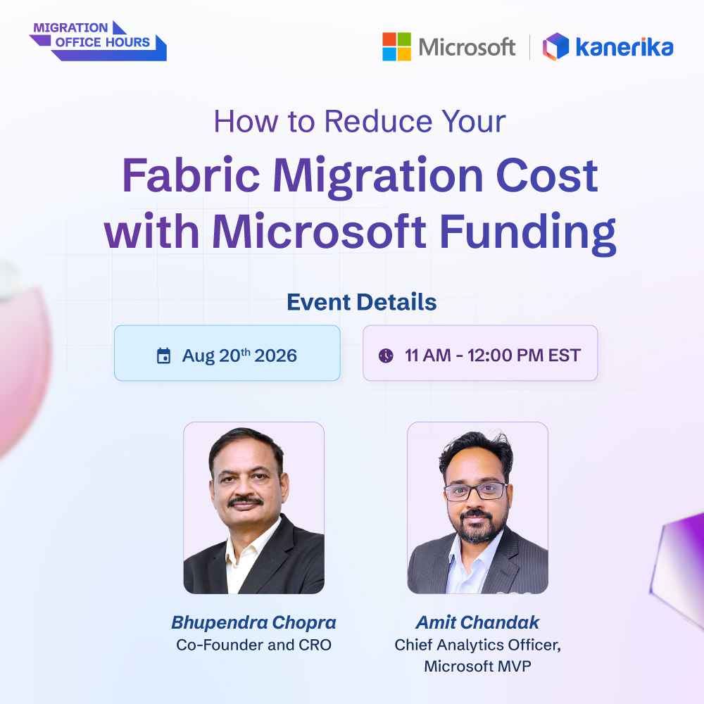 Microsoft Funding for Fabric migrations