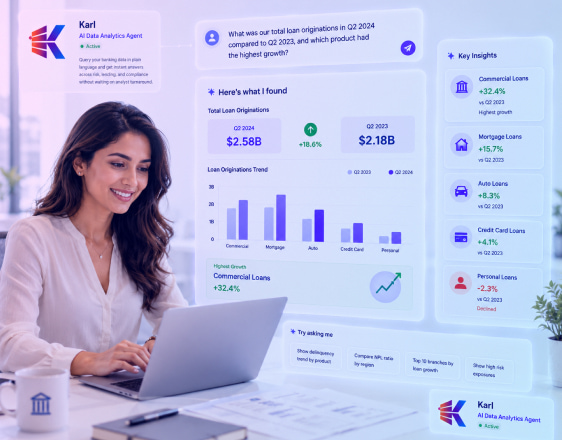 Karl AI Agent For Banking Industry
