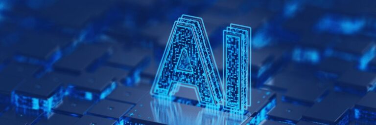 Kanerika AI blog banner for Diffusion Model vs GAN vs VAE vs Flow Matching, showing glowing AI letters on a digital chip-style background.