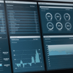 Kanerika blog banner showing analytics dashboards and reports built on Microsoft Fabric OneLake, enabling centralized data management, business intelligence, and data-driven decision-making.