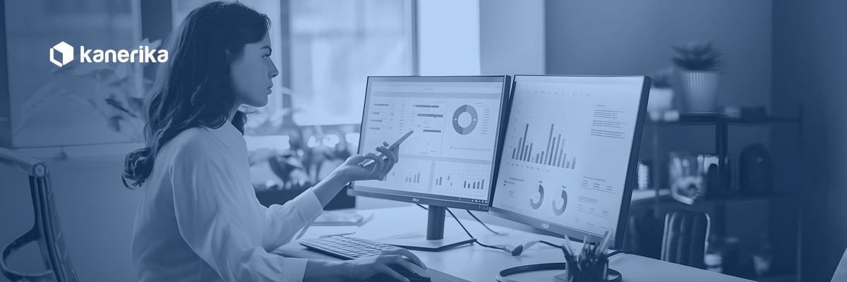 Data analyst reviewing performance dashboards, representing liquid clustering in Databricks