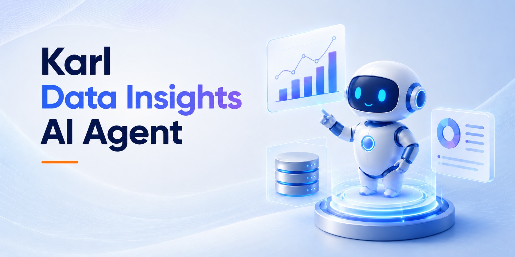 Kanerika Datasheet cover for Karl, Kanerika’s Data Insights AI Agent