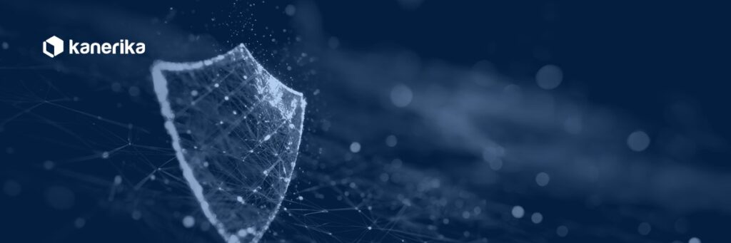 AI security assessment guide banner by Kanerika