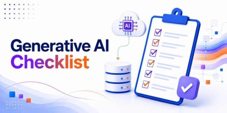 kanerika checklist cover for generative ai checklist