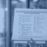 Hiring manager interviewing a data scientist candidate at Kanerika, illustrating how to hire a data scientist for enterprise AI and analytics teams