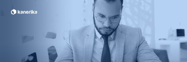 Businessman reviewing a contract document, representing AI contract policy compliance monitoring
