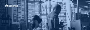 Data engineering team reviewing specialized platform work, representing the benefits of staff augmentation for enterprise technology teams