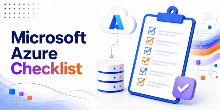 Kanerika Checklist cover for Microsoft Azure checklist