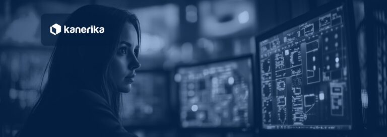 Security analyst monitoring AI-driven identity and access management dashboards in a SOC